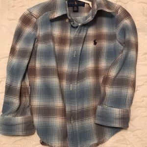 Ralph Lauren Toddler Soft Cotton Button Up 3T